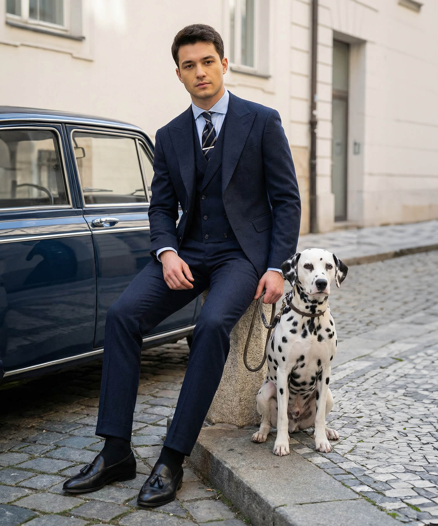 【ドラマ着用】スリムフィット シングルブレスト ピークドラペル ジャケット 2つボタン 無地 フラップポケット 機能性抜群 シワになりにくい ダブルブレスト ベスト エレガント テーラード スリーピース セットアップ